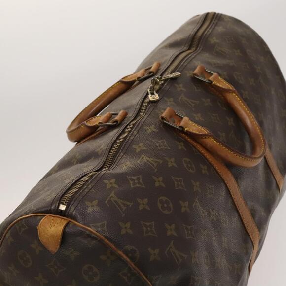 LOUIS VUITTON Monogram Keepall 55 Boston Bag M41424 - Picture 6 of 16
